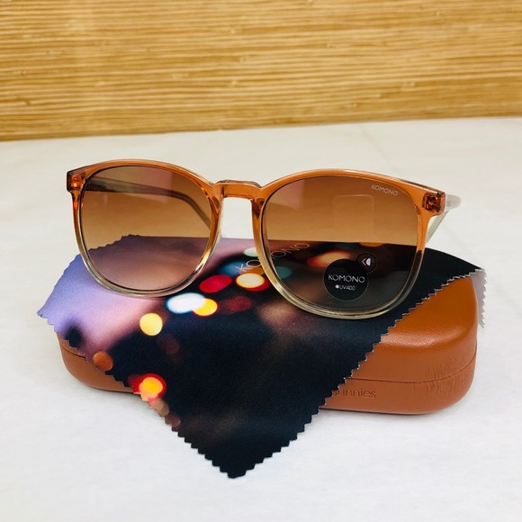 KOMONO Urkel Gradient Peach Sunglasses (NEW) 🕶 - Picture 5 of 13
